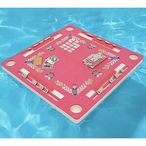 Maison Lude 3 in 1 Floating Game Mat; Mahjong, Rummi Cube and Waterproof Cards